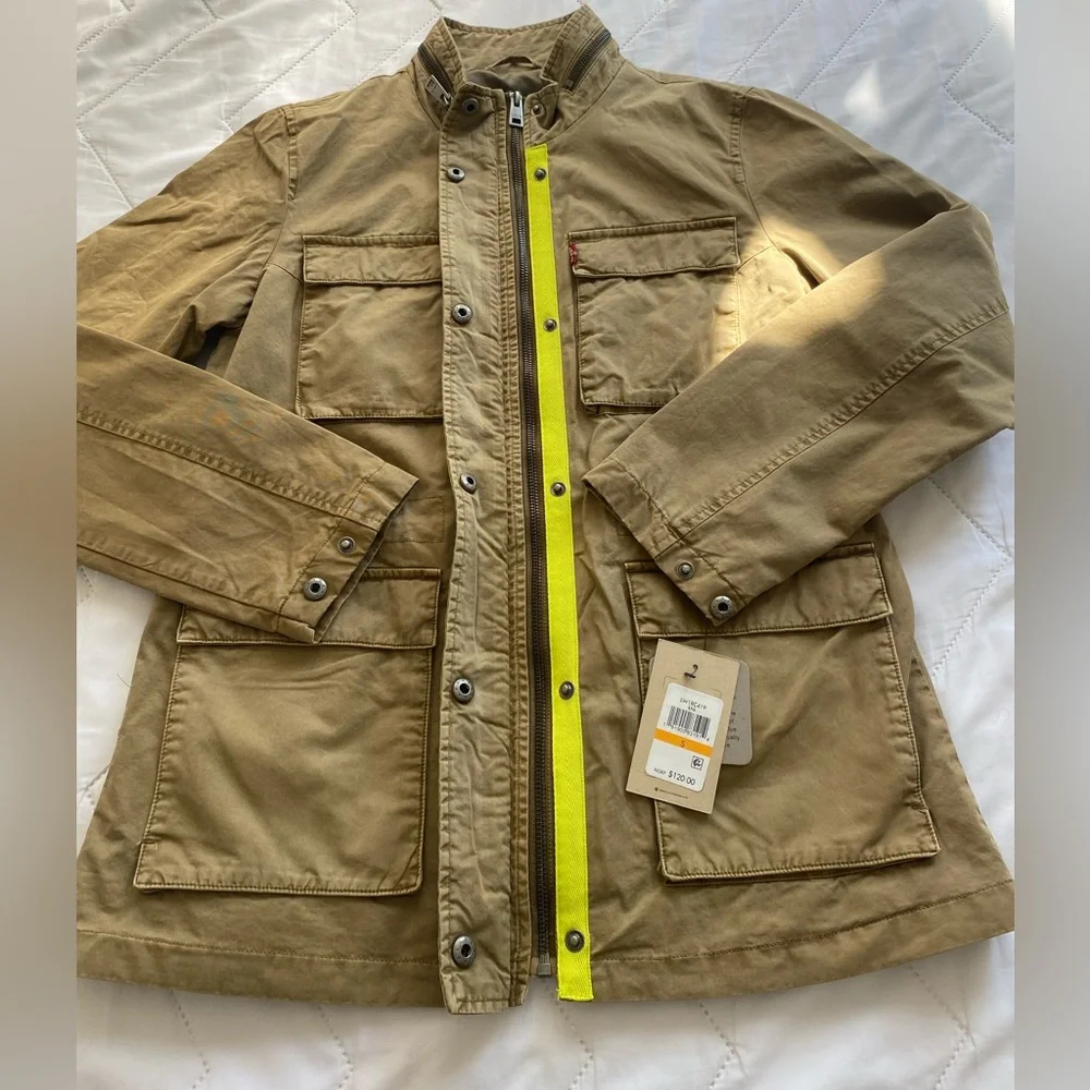 Levi’s women Olive Green Jacket Small - Picture 1 of 10